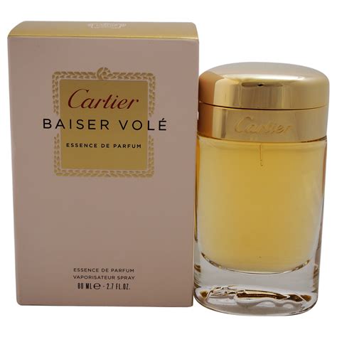 cartier baiser vole essence de parfum 80ml|cartier perfume baiser vole price.